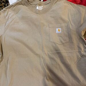 Carhartt Brown Crew Neck Pocket Tee